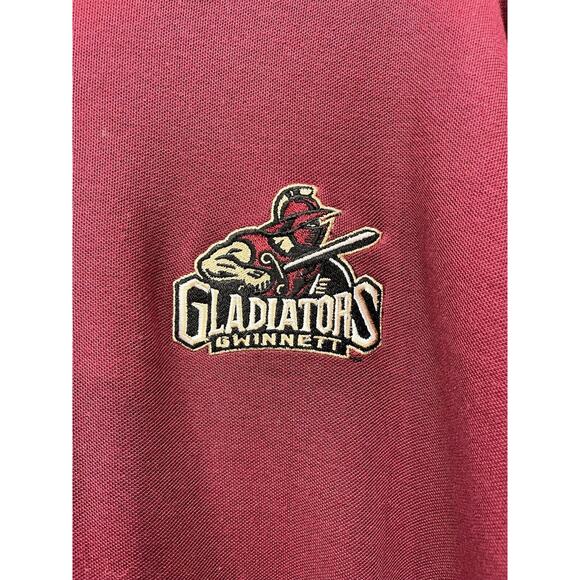 Gwinnett Gladiators Atlanta ECHL Minor League Hockey Polo Shirt Mens XL Stitched - Picture 4 of 8